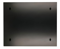 Extralink Szafka wisząca rack 6U 600x600 czarna dwusekcyjna EX.12929 - 1323213 - zdjęcie 6